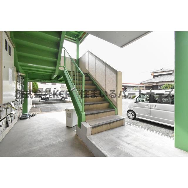 メゾンスコールのエントランス|エントランスです