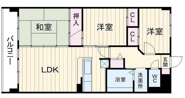 【間取り】 | コートタウン駅南