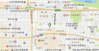 【地図】 | グランルージュ谷町六丁目