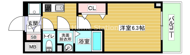 【間取り】 | エスリード大阪シティグランツ