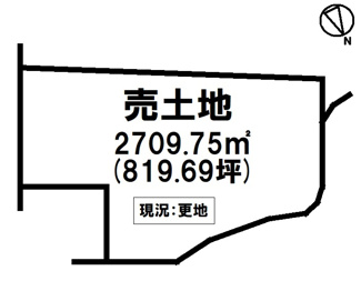 【土地図】 | 守山市小浜町　売土地