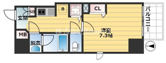 【間取り】 | ララプレイス大手通LD