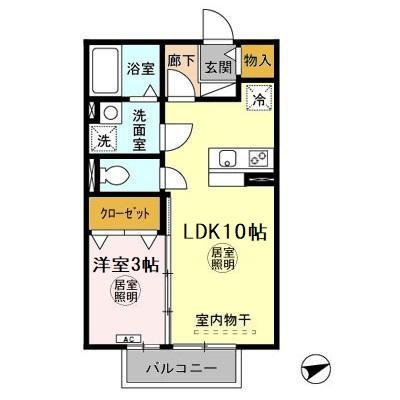 【間取り】 | コーポセレッソ