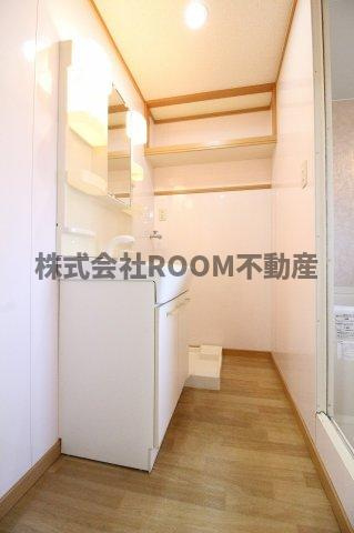 第1年見マンションの洗面所|使いやすい洗面所です