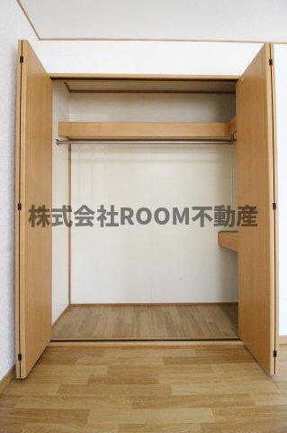 第1年見マンションの収納|大きなものも収納できそうです