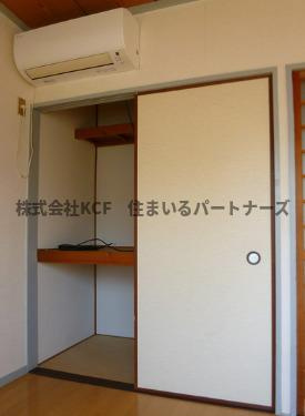 コーポシングルの収納|十分な収納スペースがあります