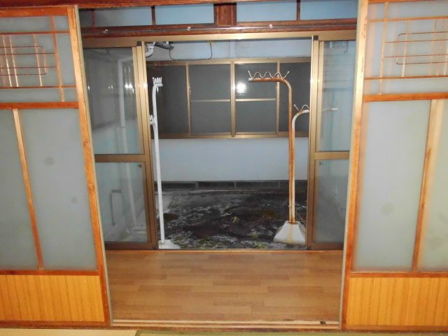 天美東　平屋住宅の庭