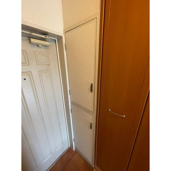 メゾンフジヨシの玄関|落ち着いた玄関です
