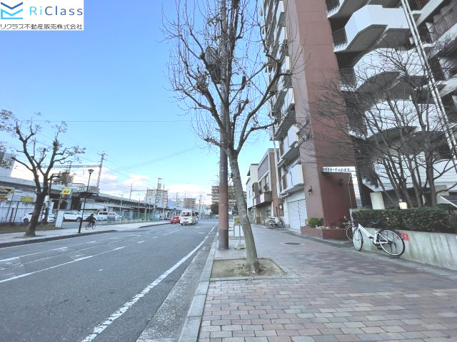 兵庫駅前ガーデンハイツの外観|落ち着いた雰囲気の外観です