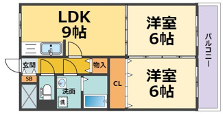 【間取り】 | ベル上甲子園 | ベル上甲子園