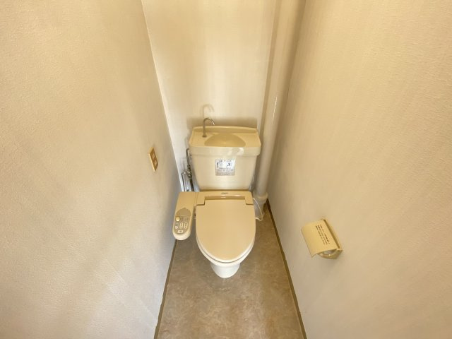 奥行きのあるトイレ★