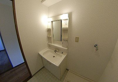 バリュー藪の洗面所|コンパクトで使いやすい洗面所