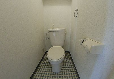 バリュー藪のトイレ|落ち着いた色調のトイレです