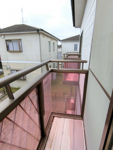 グランディハイツ茂原Cのバルコニー