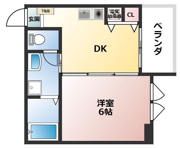 シグマの間取り|イメージになります。