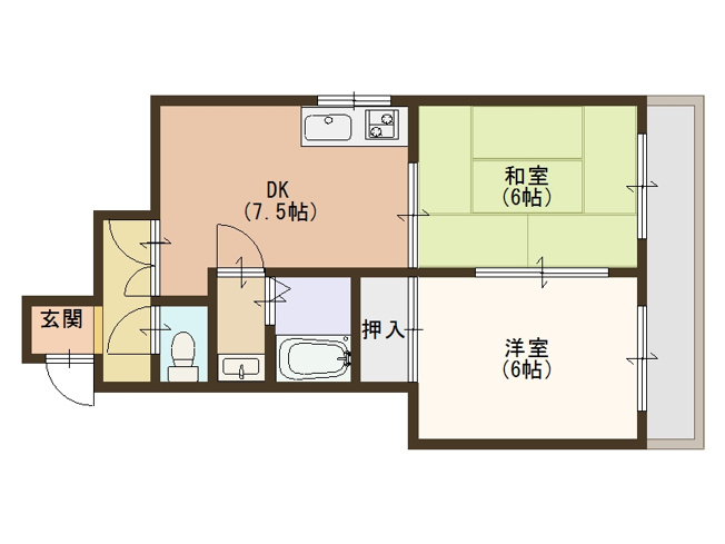 【間取り】 | メゾンド正光