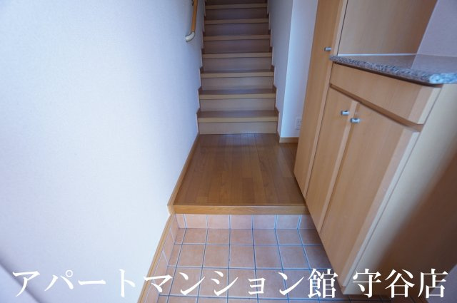 白山ヒルズⅡ壱番館の玄関