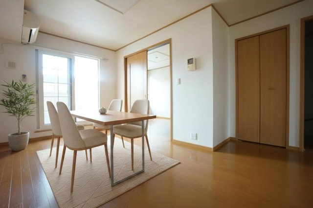 白山ヒルズⅡ壱番館の居間・リビング|※CG画像のため家具はつきません