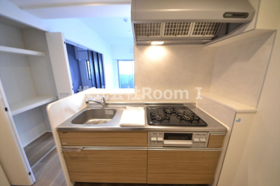 【キッチン】 | ヴェールソレイユ真田山 | コンパクトなキッチンで掃除もラクラク