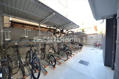 【その他共用部分】 | ヴェールソレイユ真田山 | 駐輪場外はこのようになっています