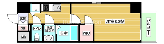 【間取り】 | セオリー梅田ドムス