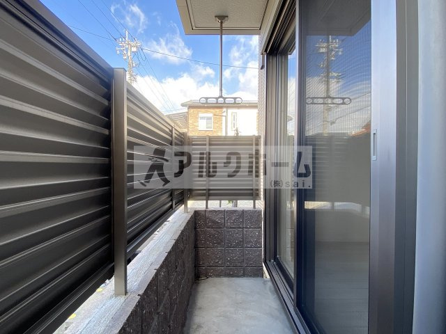 メゾンルシェルのバルコニー