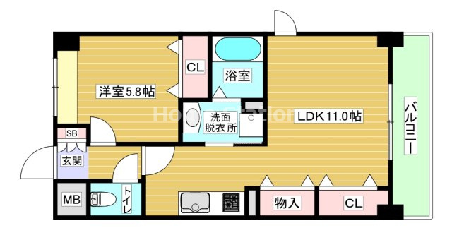 【間取り】 | フレスクーラ
