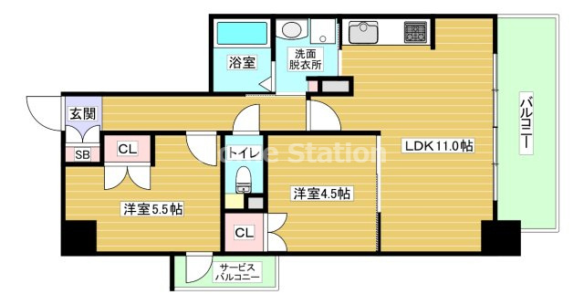 【間取り】 | 大拓ハイツ22