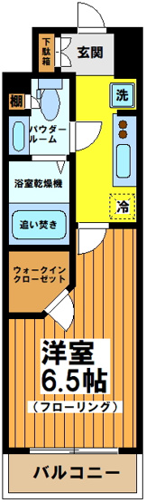 【間取り】 | レジディア笹塚Ⅱ