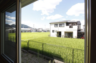 【展望】 | 洋室からの眺望です