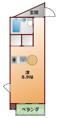 【間取り】 | シティメゾンフェニックス住吉