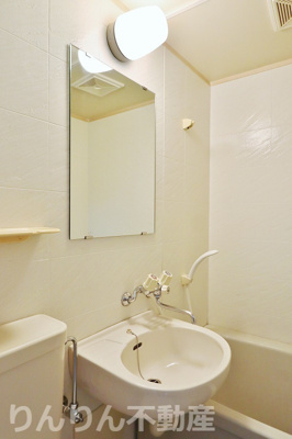 【洗面所】 | シティメゾンフェニックス住吉 | ゆったりとスペースのある洗面所