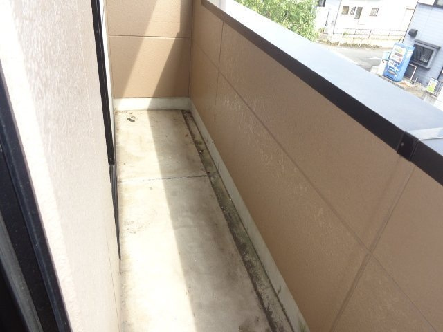 ベルエアーのバルコニー