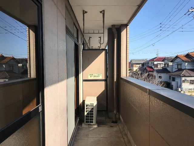 ベルエアーのバルコニー