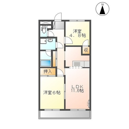 ベルエアーの間取り