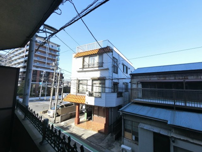 【展望】 | グリフォーネ横浜・伊勢町 | ２階部分からの眺望です。