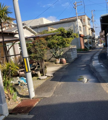 【前面道路含む現地写真】 | 西町　売土地
