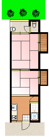 【間取り】 | 水栖アパート