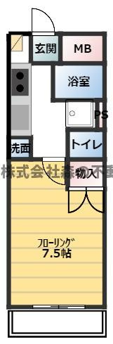 【間取り】 | パークサイドビル