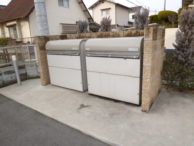 倉敷市平田のアパートのその他共用部分|敷地内専用ゴミステーション