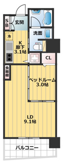 【間取り】 | ロイヤルパークス桃坂
