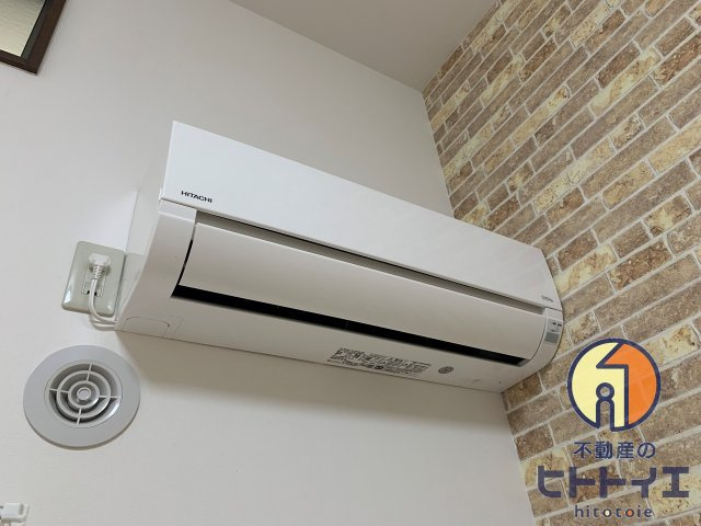 広川426ガーデンシティの設備|エアコン付きは嬉しいですね