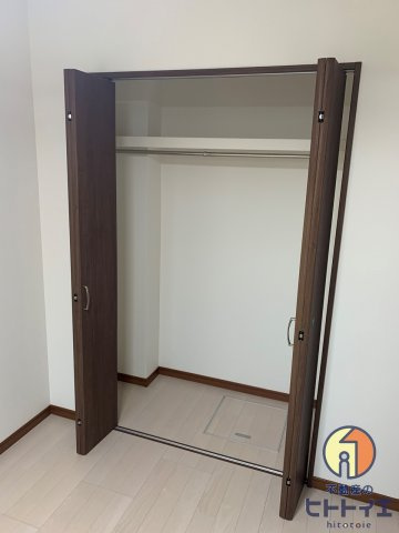 広川426ガーデンシティの収納|たっぷりとした収納スペースです