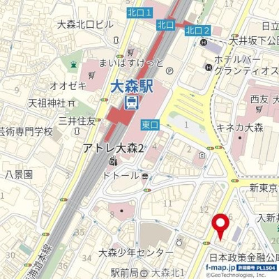 【地図】 | シンシア大森セカンドステージ