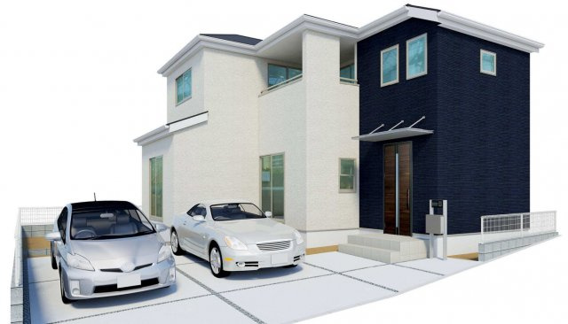 リーブルガーデン　倉敷市中庄　第7の外観パース