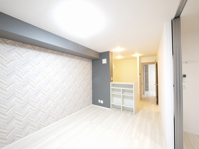 レジデンス天理　五番街の居間・リビング|使いやすいリビングです