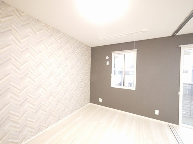 レジデンス天理　五番街の寝室|ゆとりの広さです