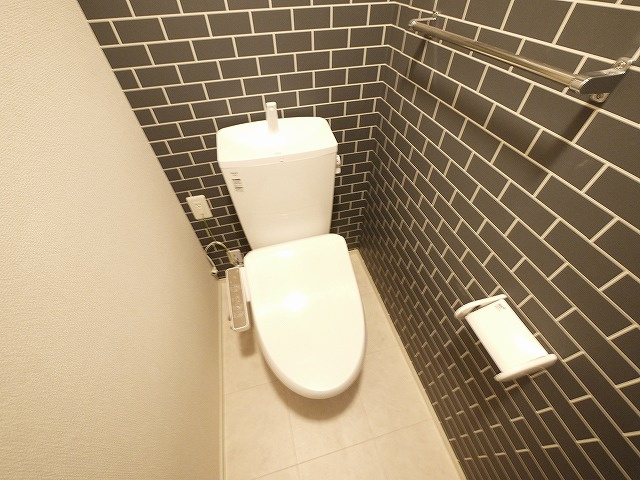 レジデンス天理　五番街のトイレ|コンパクトで使いやすいトイレです