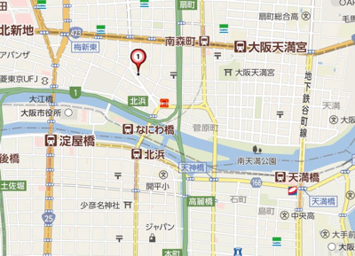【地図】 | プリマヴェーラ南森町