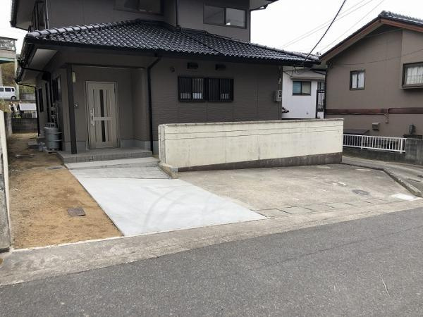 倉敷市児島下の町6丁目　リフォーム済み　中古住宅の駐車場